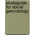 Studyguide for Social Gerontology