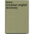 Teora Romanian-English Dictionary