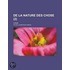 de La Nature Des Chose (2); Poeme