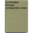 Controlled Foreign Companies-Rules