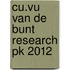 Cu.Vu Van De Bunt Research Pk 2012