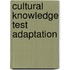 Cultural Knowledge Test Adaptation