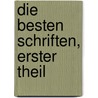 Die besten Schriften, Erster Theil door Helferich Peter Sturz