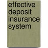 Effective Deposit Insurance System door Sophio Khundadze
