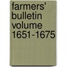 Farmers' Bulletin Volume 1651-1675 door United States Dept Agriculture