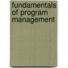 Fundamentals of Program Management door Motoh Shimizu