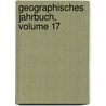 Geographisches Jahrbuch, Volume 17 door Hermann Haack Geographisch-Kartographische Anstalt Gotha