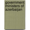 Government Ministers of Azerbaijan door Not Available