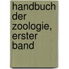 Handbuch der Zoologie, erster Band by J. van der Hoeven