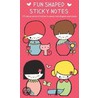 Japenese Dolls Shaped Sticky Notes door Jillian Phillips