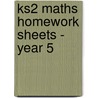 Ks2 Maths Homework Sheets - Year 5 door Richards Parsons