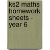 Ks2 Maths Homework Sheets - Year 6 door Richards Parsons