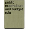 Public Expenditure And Budget Rule door Ana Carolina Giuberti
