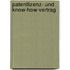 Patentlizenz- und Know-how-Vertrag