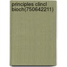 Principles Clincl Bioch(750642211) door David L. Williams