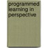 Programmed Learning In Perspective