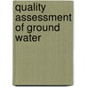 Quality Assessment Of Ground Water door Umaru Bangura