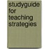 Studyguide for Teaching Strategies