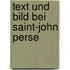 Text Und Bild Bei Saint-John Perse