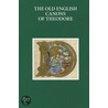 The Old English Canons of Theodore door Stefan Jurasinski