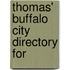 Thomas' Buffalo City Directory for