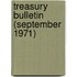 Treasury Bulletin (September 1971)