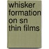 Whisker Formation On Sn Thin Films
