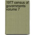 1977 Census of Governments Volume 7