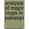 Analysis of Major crops in Pakistan door Misbah Nosheen