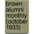 Brown Alumni Monthly (October 1933)