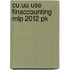 Cu.Uu Use Finaccounting Mlp 2012 Pk