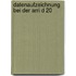 Datenaufzeichnung Bei Der Arri D 20