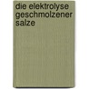 Die Elektrolyse geschmolzener Salze by Lorenz Richard
