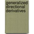 Generalized Directional Derivatives