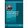 Generating Power at High Efficiency door Eric Jeffs