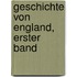 Geschichte von England, erster Band