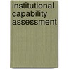 Institutional Capability Assessment by Keshav K. Acharya