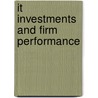It Investments And Firm Performance door Maria Federica Izzo