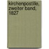 Kirchenpostille, Zweiter Band, 1827