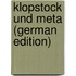 Klopstock Und Meta (German Edition)