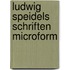 Ludwig Speidels Schriften microform