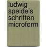 Ludwig Speidels Schriften microform by Speidel