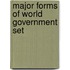 Major Forms of World Government Set
