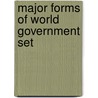 Major Forms of World Government Set by LeeAnne Gelletly