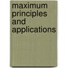 Maximum Principles and Applications door Dario Daniele Monticelli