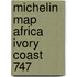 Michelin Map Africa Ivory Coast 747