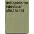 Métabolisme intestinal chez le rat