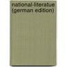 National-Literatue (German Edition) door Des Xiii Xii Und Jahrhunderts Gedichte