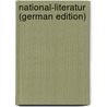National-Literatur (German Edition) by August Hahn Karl
