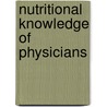 Nutritional Knowledge of Physicians by Tahmina Khan
